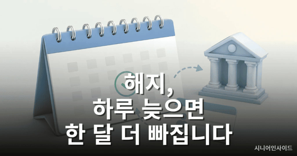 건강보험료 자동이체 해지 신청 시점과 출금 적용 기준 안내
