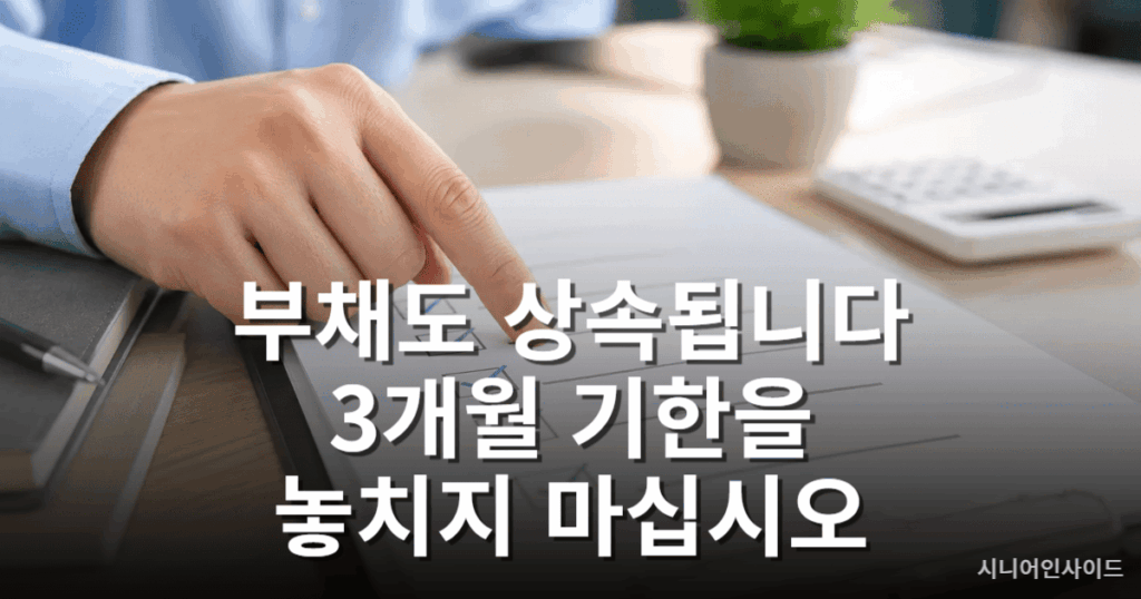 상속 금융재산 확인 시 주의사항 – 부채 확인과 상속포기 기한 안내
