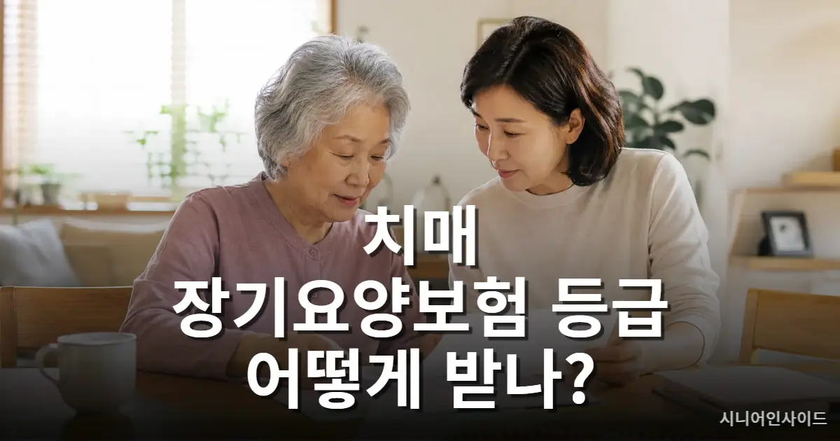 치매 장기요양보험 등급
