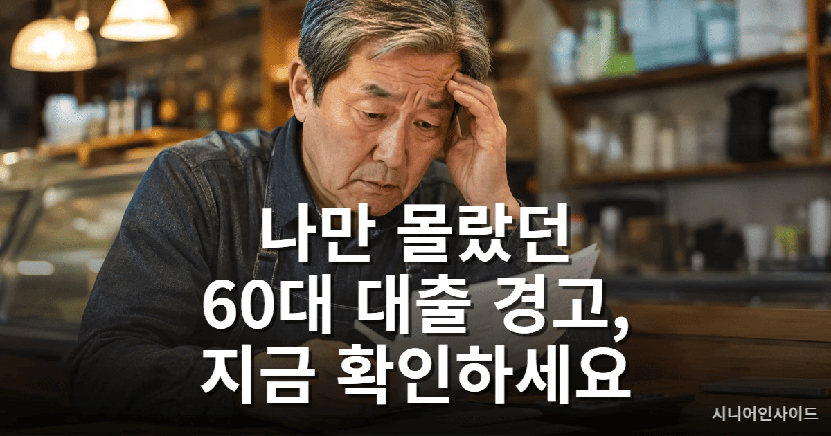 60대 자영업자 대출