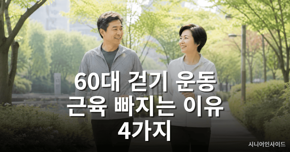 60대 걷기 운동