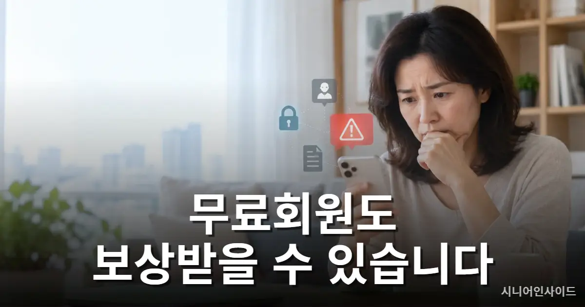 티빙 무료회원 개인정보 유출 보상